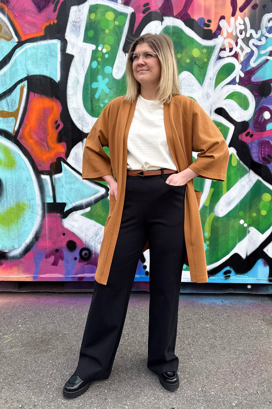 Fiini - housut, musta