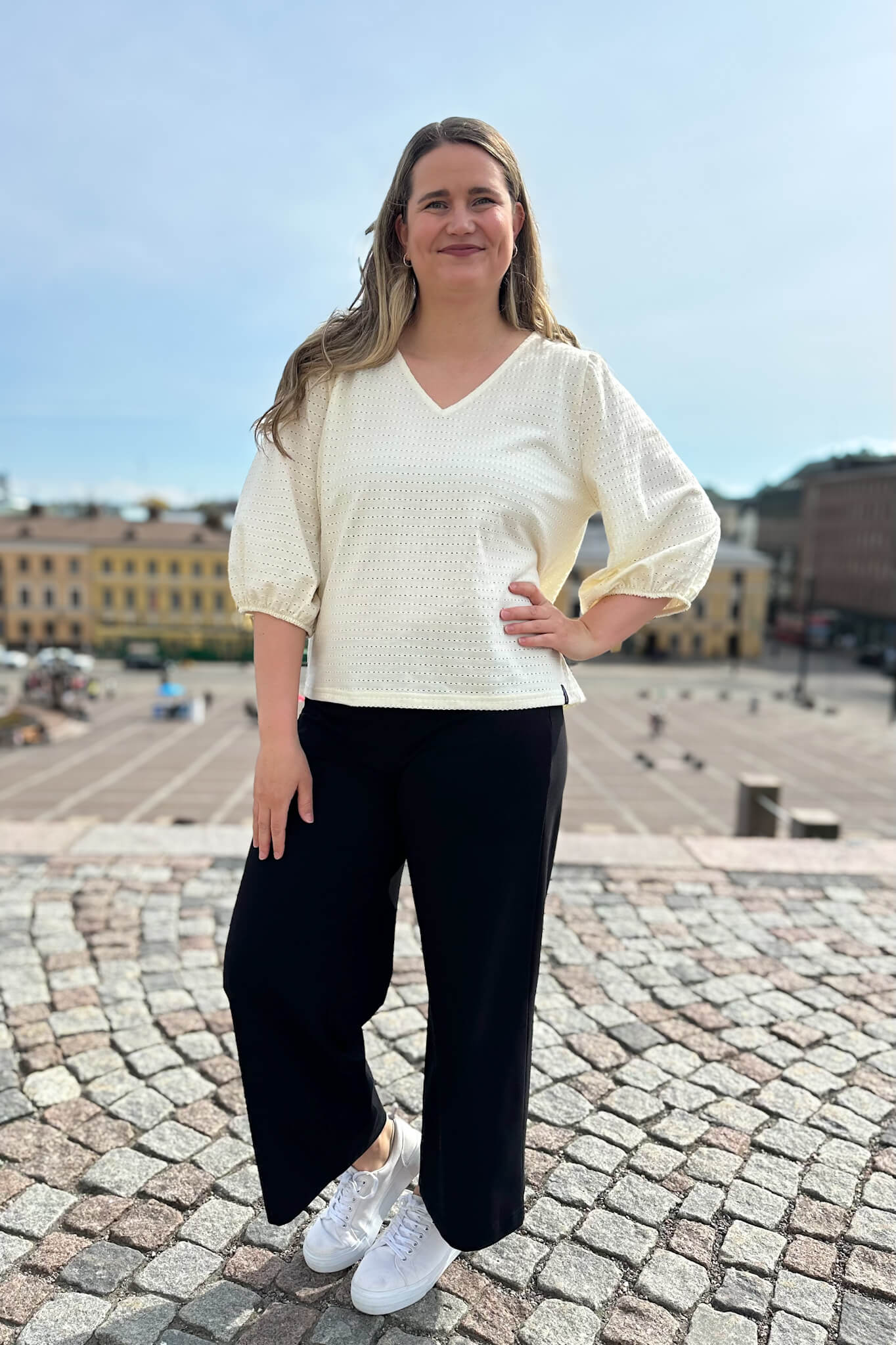 Kajo - paita, luonnonvalkoinen