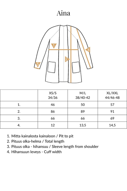 Aina - cotton jacket, dark green