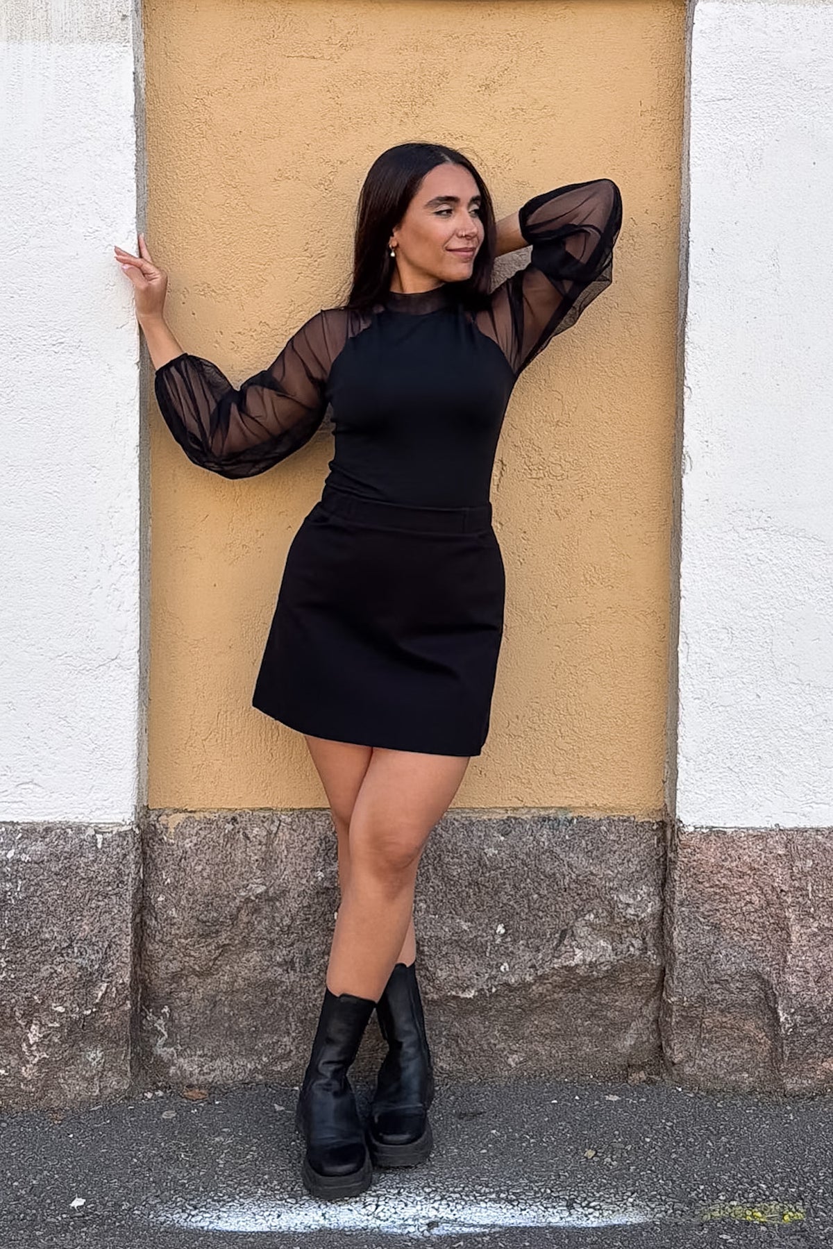 Mirkku - skirt, black