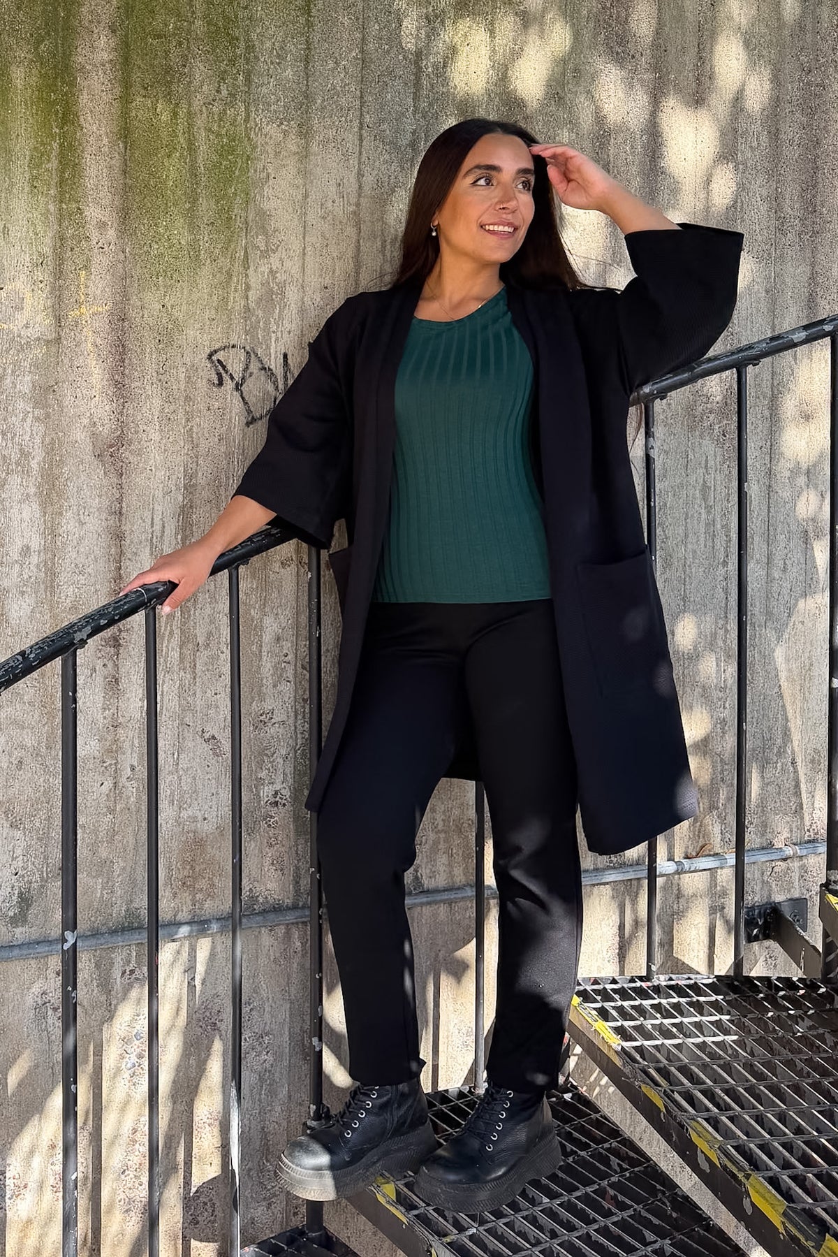 Dama - trousers, black
