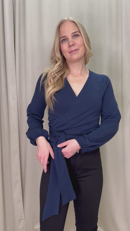 Kauno - kietaisupaita, tummansininen