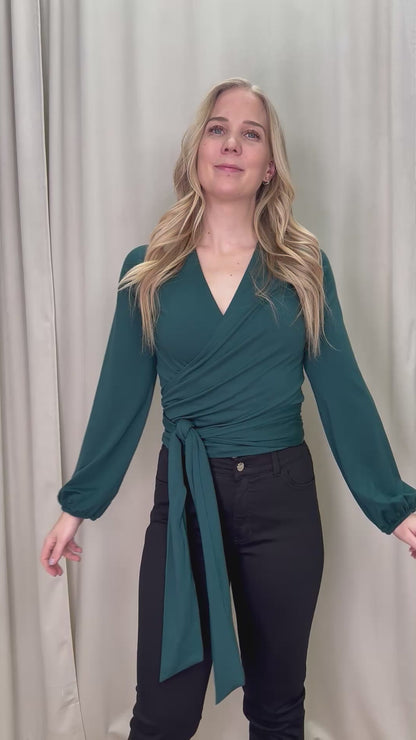 Kauno - kietaisupaita, tummanvihreä