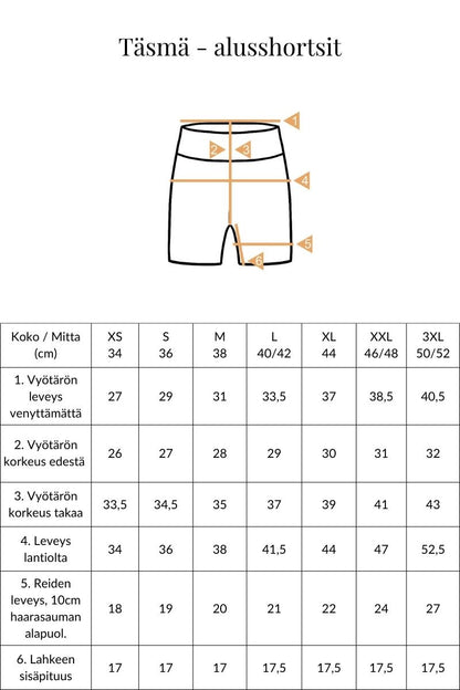 Täsmä - shortsit, nude